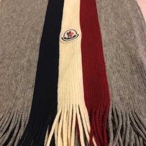 Moncler Virgin Wool Scarf